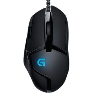 Logitech G402 Hyperion Fury Gaming Mouse with 4000DPI High Speed Fusion Engine 32-BIT ARM Processor (Used with Box)