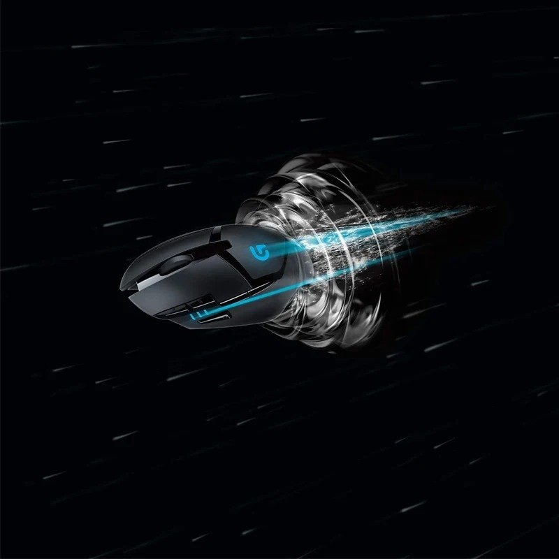 Logitech G402 Hyperion Fury Gaming Mouse with 4000DPI High Speed Fusion Engine 32-BIT ARM Processor (Used with Box) - Image 5