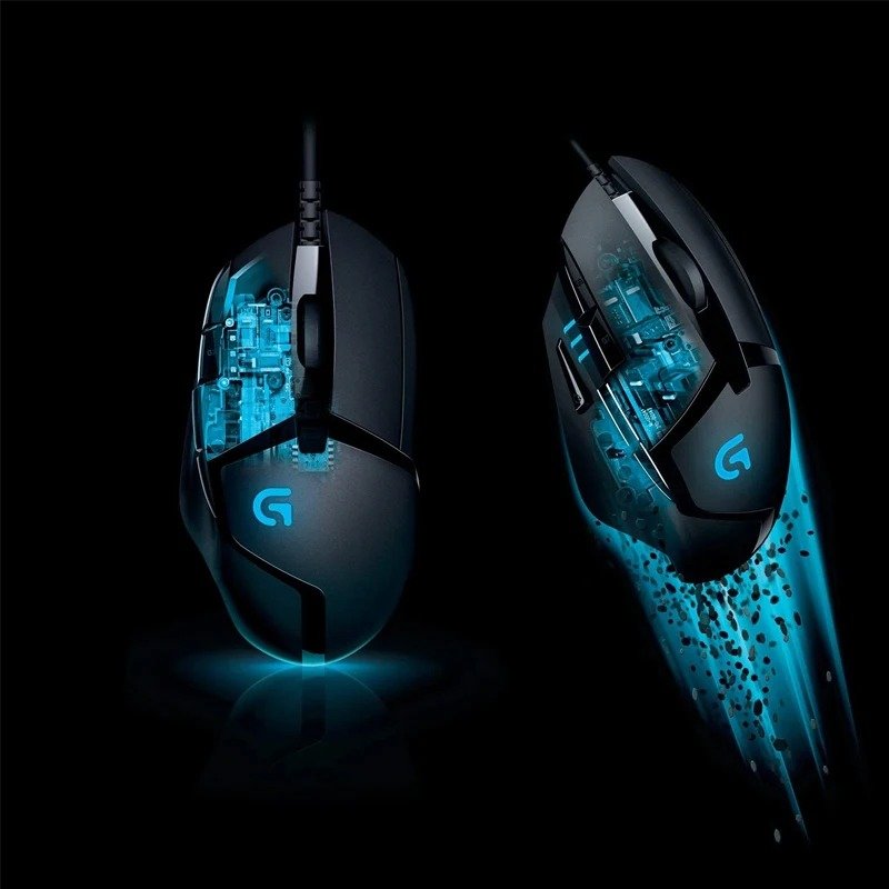 Logitech G402 Hyperion Fury Gaming Mouse with 4000DPI High Speed Fusion Engine 32-BIT ARM Processor (Used with Box) - Image 6