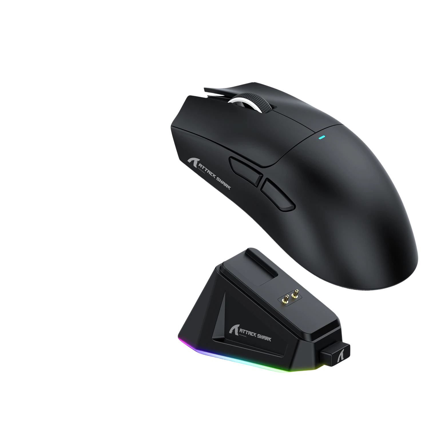 Attack Shark X11 Wireless Mouse,Tri-Mode Connection 2.4GHz/Wired/Bluetooth PAW3311 22000DPI 400IPS RGB PC Gaming Mouse