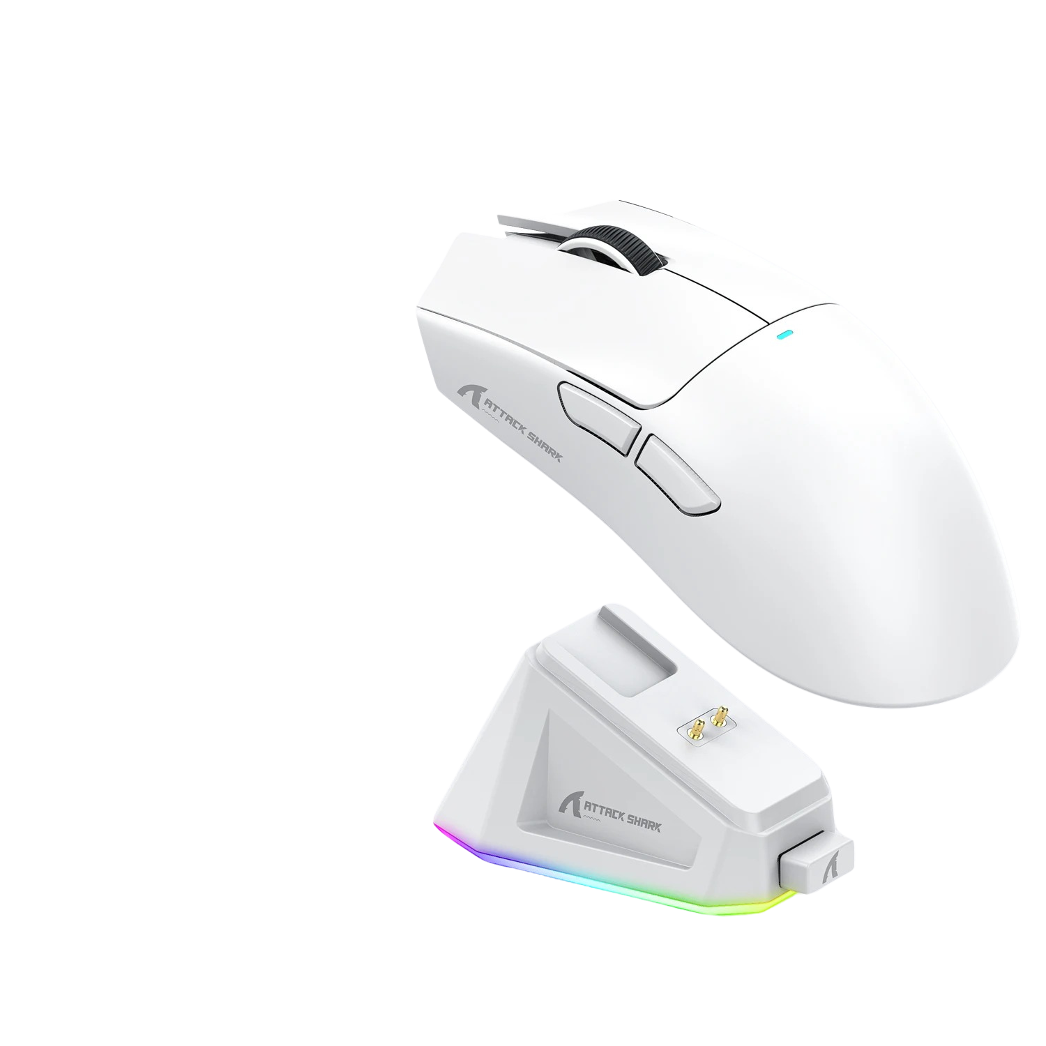 Attack Shark X11 Wireless Mouse,Tri-Mode Connection 2.4GHz/Wired/Bluetooth PAW3311 22000DPI 400IPS RGB PC Gaming Mouse - Image 2