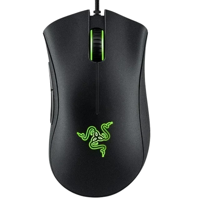 Original Razer DeathAdder Essential Gaming Mouse (Without BOX) 6400DPI 5 Independently Buttons For Laptop PC Gamer