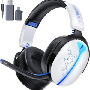 Bahuun G6000 Tri- Mode Wireless (Bluetooth + 2.4g + Wired) Gaming Headset