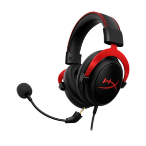 HyperX Cloud II - Gaming Headset, 7.1 Surround Sound, Memory Foam Ear Pads, Durable Aluminum Frame, Detachable Microphone, Works with PC, PS5, PS4, Xbox Series X|S, Xbox One – Red