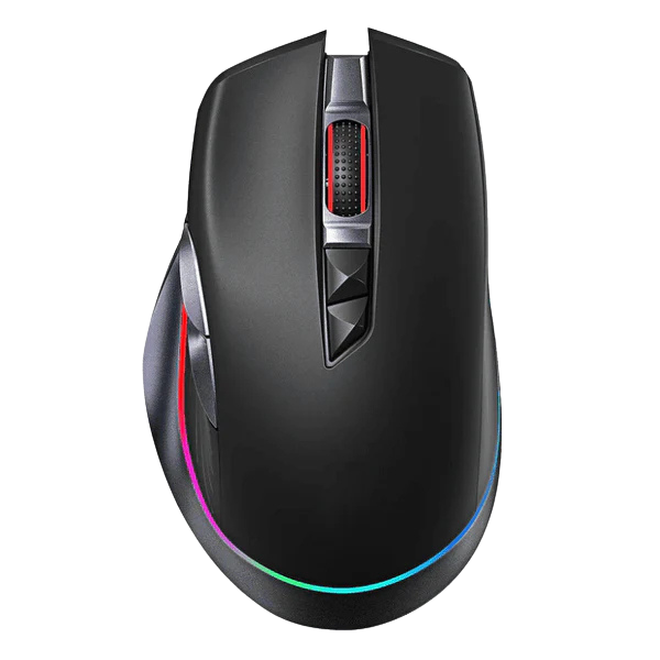 PICTEK PC255A Wireless & Wired RGB Gaming Mouse – Optical Sensor 10.000 DPI – Polling Rate 1000Hz – 8 Programmable Buttons – Rechargeable battery - Image 2