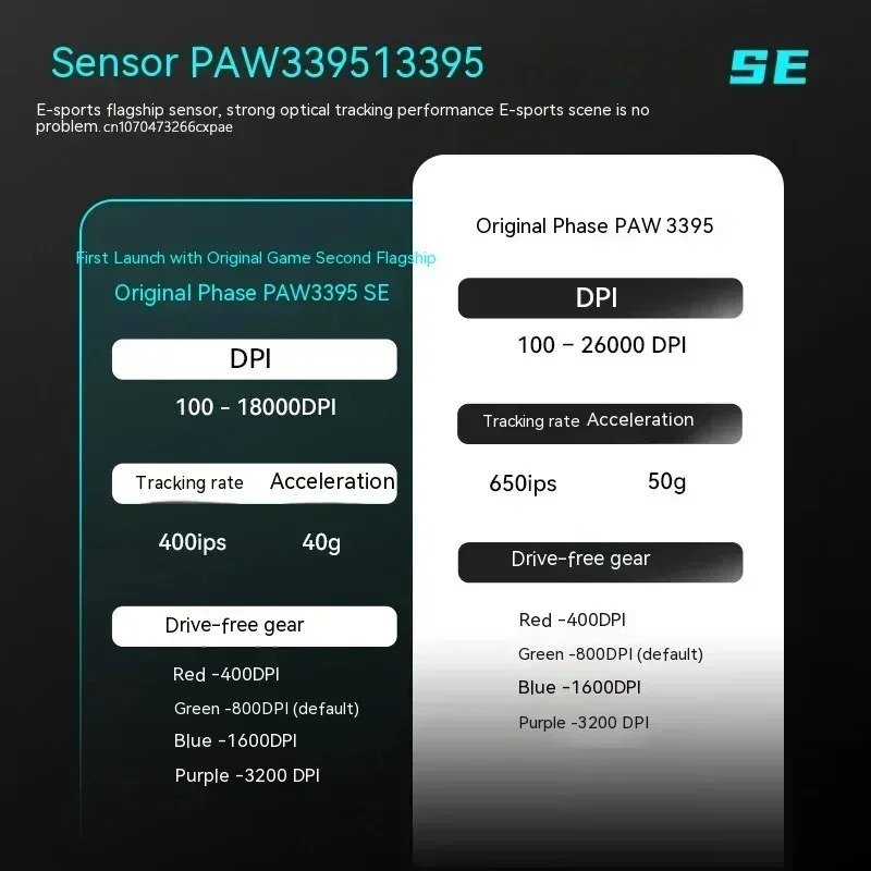 VXE R1 Wireless Gaming Mouse PAW3395 Sensor 26000DPI 2KHz FPS Tri-Mode Gaming Mouse Low Latency PC Gamer Office - Image 3